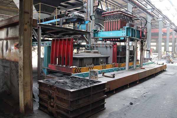 Iron Sand Casting Moulding Machine