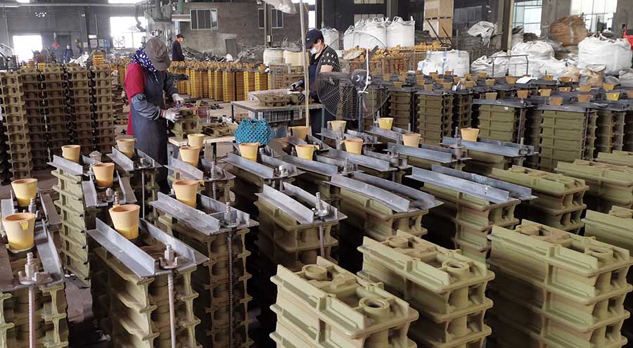 shell casting process