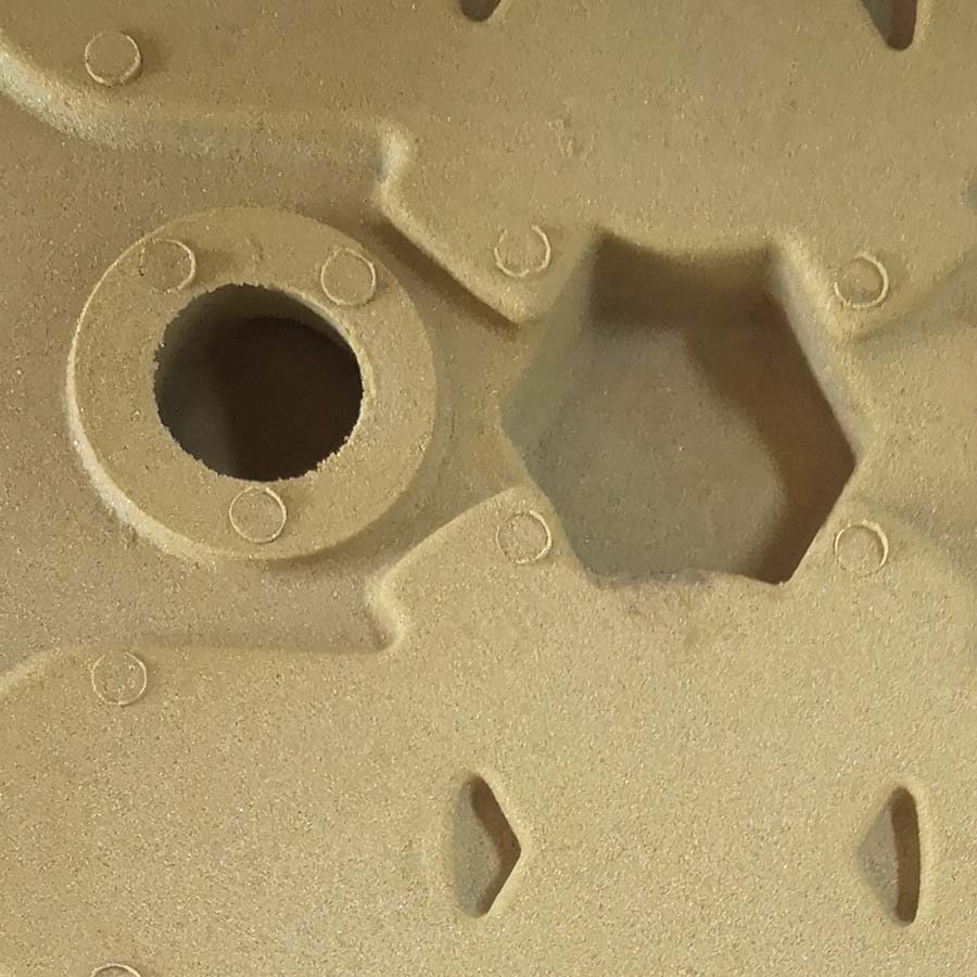 shell mold for ductile iron castings
