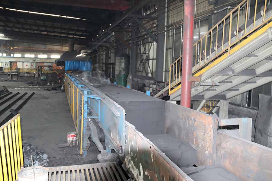 automatic sand molding line