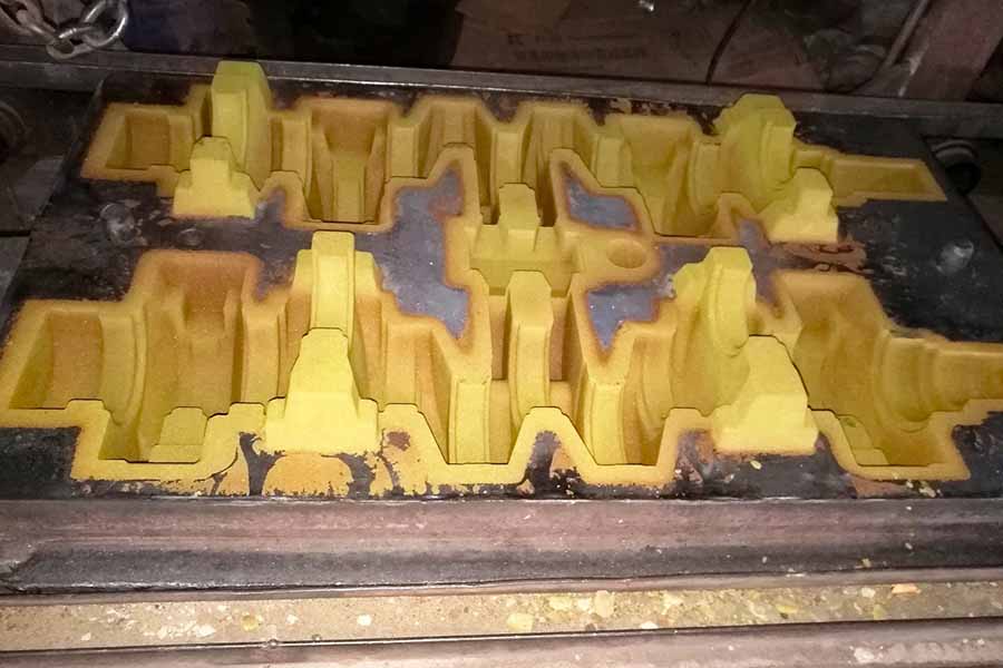 Coated Sand Shell Mold