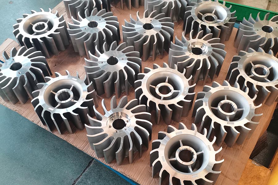 Stainless steel machininig impellers